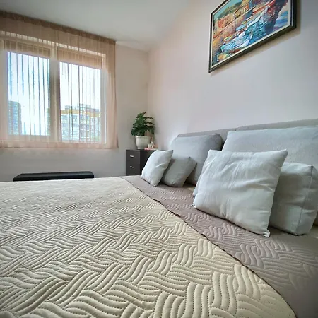 公寓 Sunny & Cozy For 4 Guests & Free Parking 普罗夫迪夫